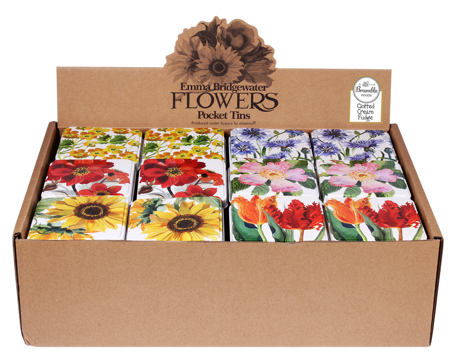 Emma Bridgewater Flower Tin with Fudge โ Maple Gifts
