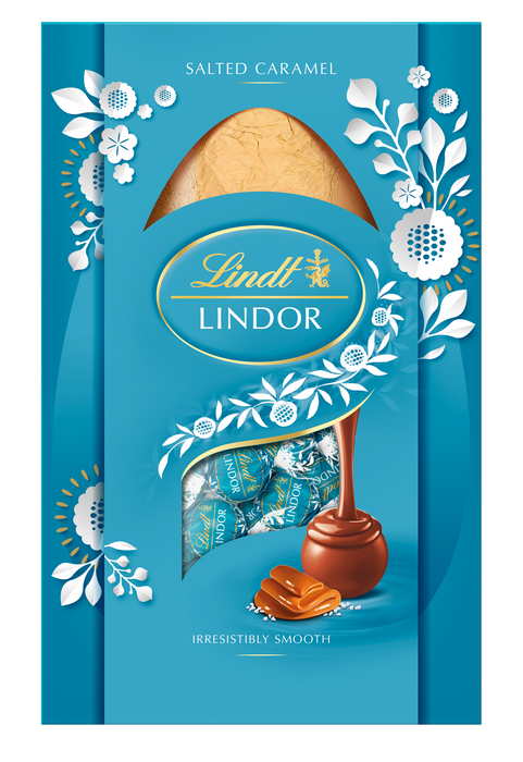 Lindt Lindor Salted Caramel Milk Chocolate Easter Egg