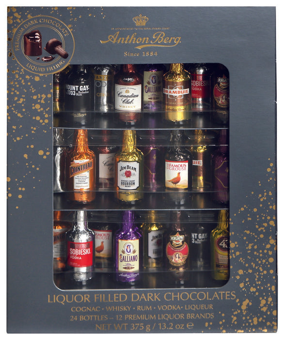 Anthon Berg 24pc Chocolate Liqueurs Minibar