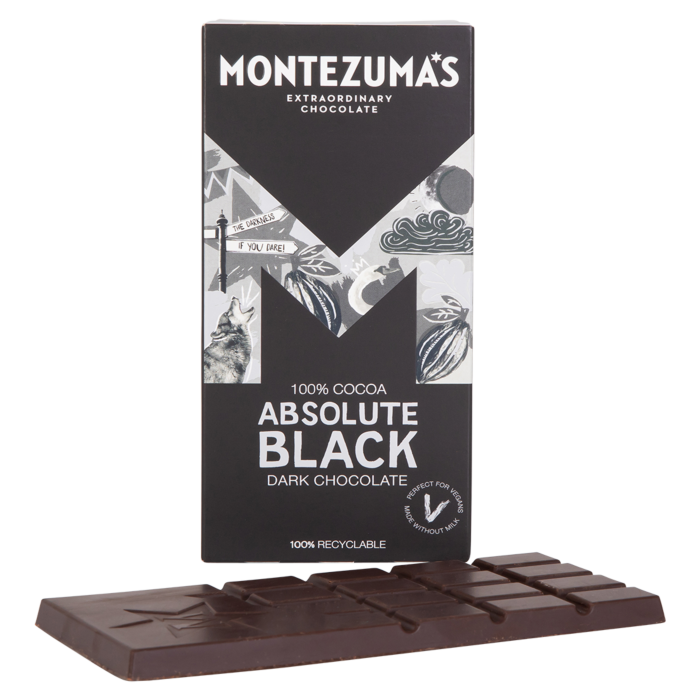Montezuma Absolute Black Dark Chocolate Bar