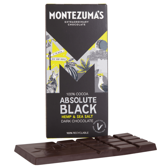 Montezuma Absolute Black with Hemp & Sea Salt