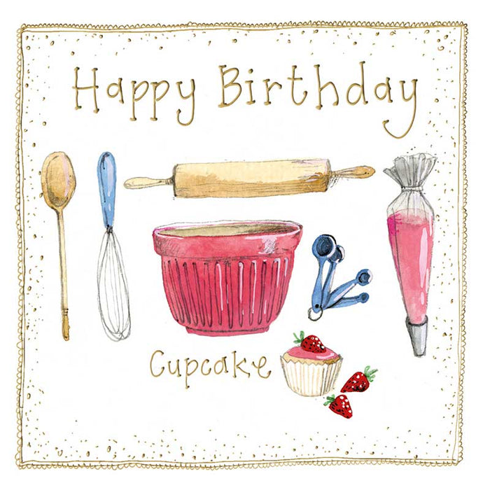 Alex Clark Baking Kit Birthday Card