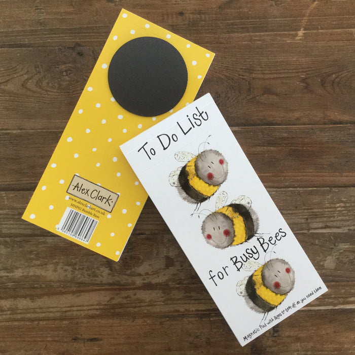 Alex Clark Bumble Bees Magnetic To Do List