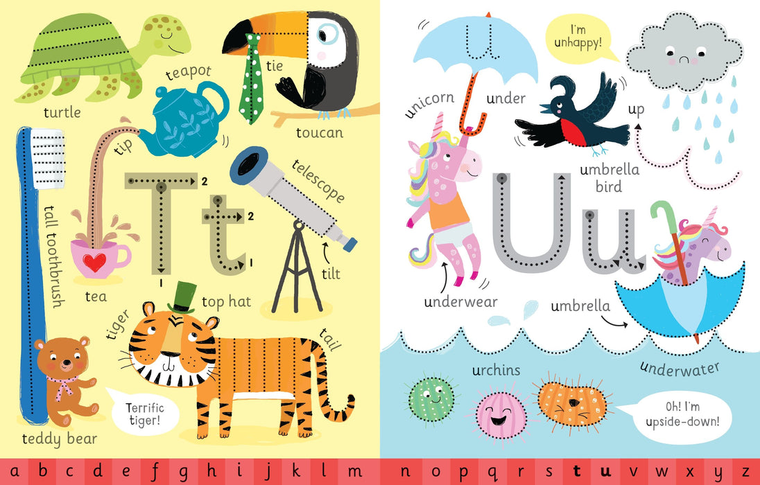 Usborne Early Years Wipe-Clean Alphabet