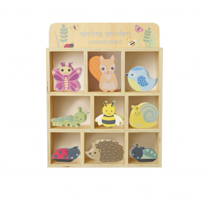 Orange Tree Spring Garden Creatures & Display Shelf