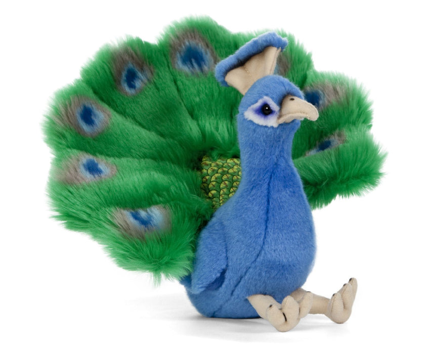 Living Nature Plush Peacock
