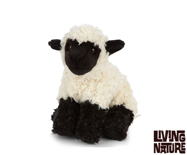 Living Nature Plush Black Faced Lamb