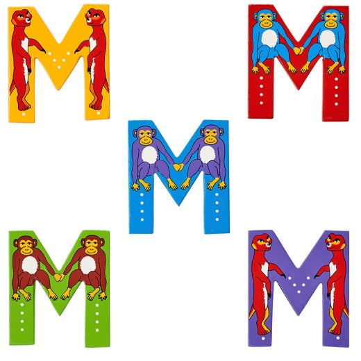 Lanka Kade Wooden Animal Letter M