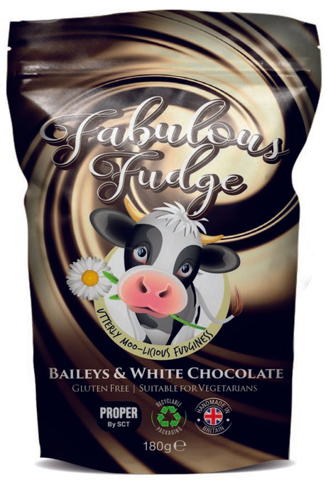 Bailey's and White Chocolate Flavoured Fabulous Fudge
