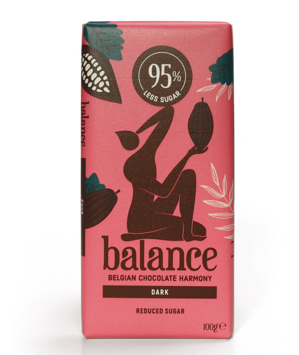 Balance Reduced Sugar Dark Tablet 100g