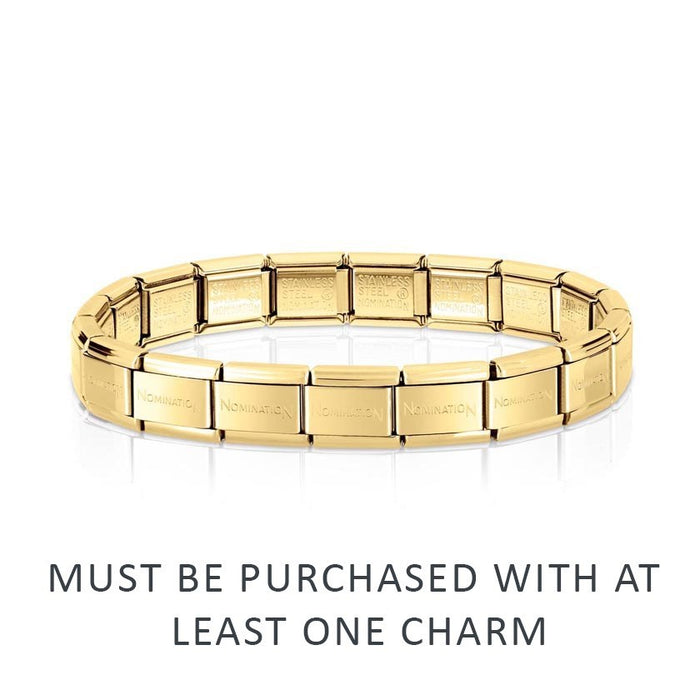 Nomination Composable bracelet base gold  Nomination Jewellery