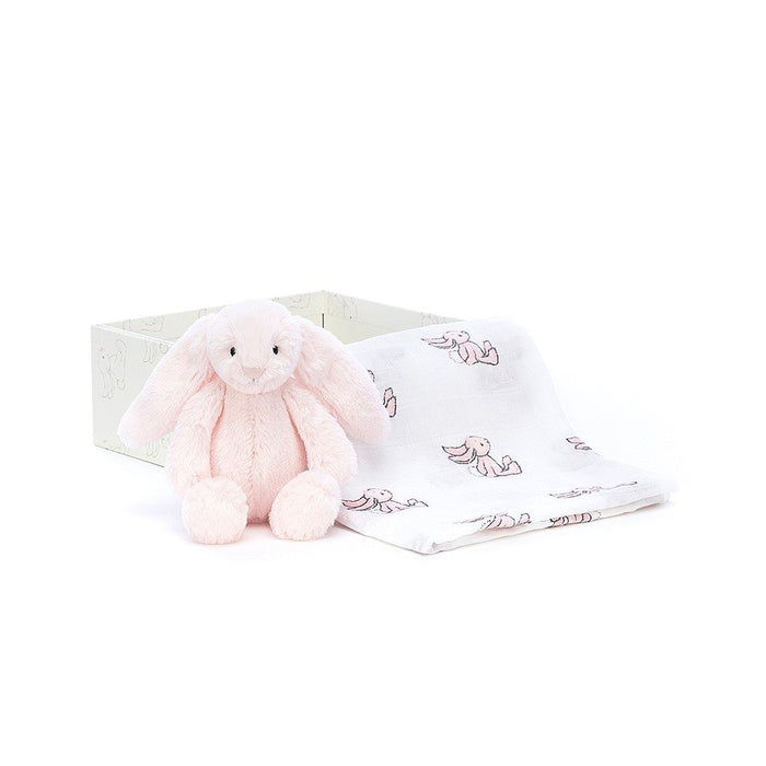 Jellycat Bashful Pink Bunny Gift Set