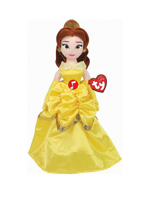 TY Disney Princess Belle Soft Toy with Sound