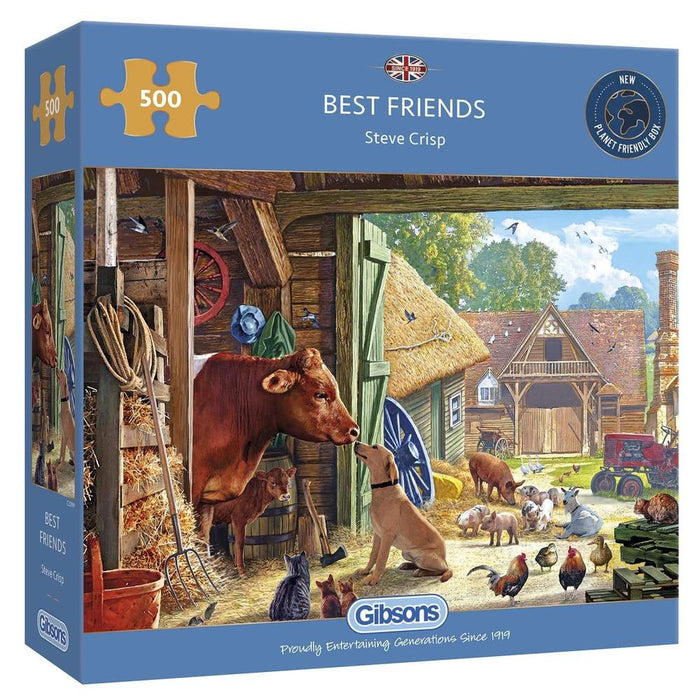 Gibsons Best Friends 500pc Jigsaw Puzzle
