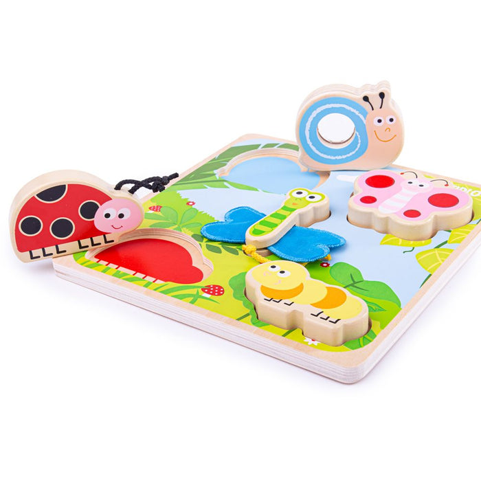BigJigs Touch and Feel Puzzle - Insects