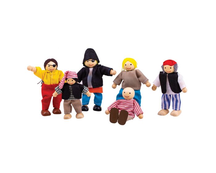 Bigjigs Wooden Pirates Set