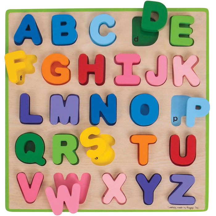 Bigjigs Chunky Alphabet Puzzle - Uppercase