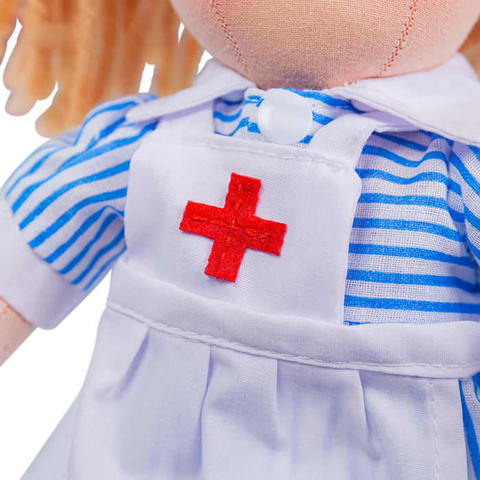 Bigjigs Nurse Nancy Doll - Small