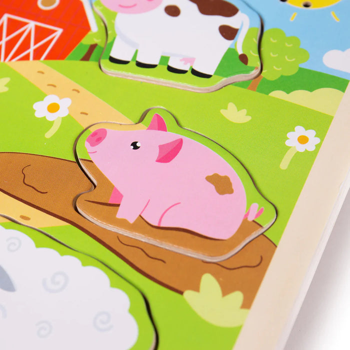 Bigjigs Sound Puzzle - Farm