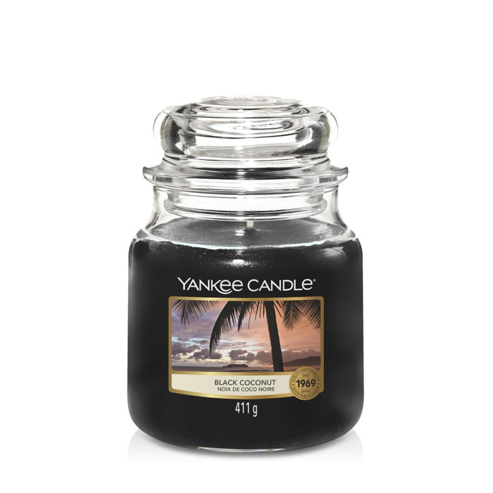 Yankee Candle Black Coconut Medium Jar Candle