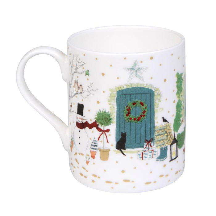 Sophie Allport Holly & Berry Home for Christmas Mug