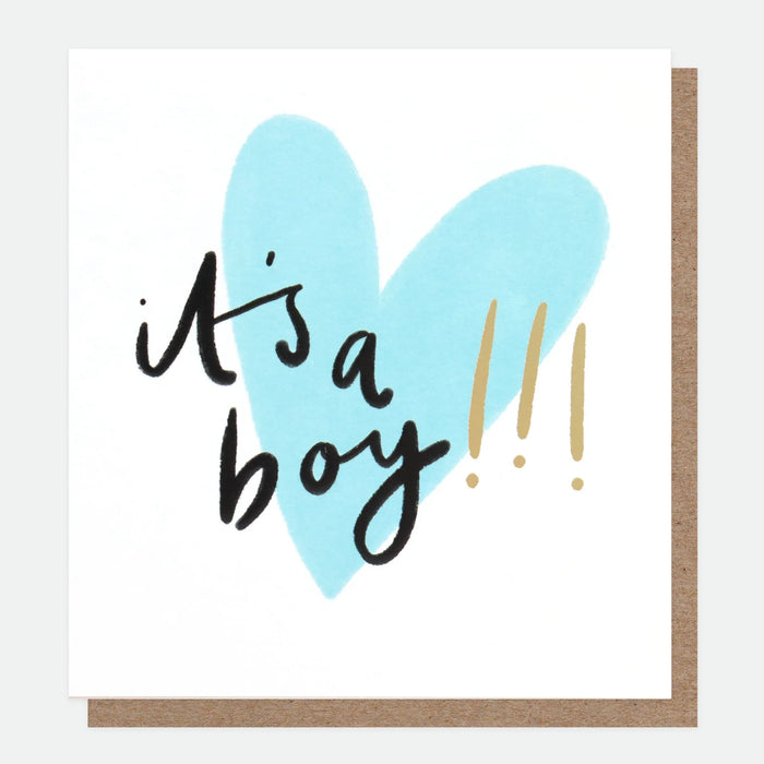 Caroline Gardner It's A Boy New Baby Card