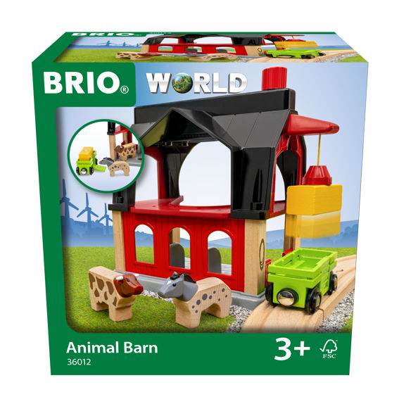 BRIO Animal Barn
