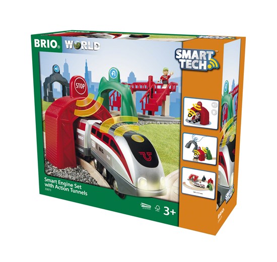 Brio Smart Engine Set with Action Tunnels