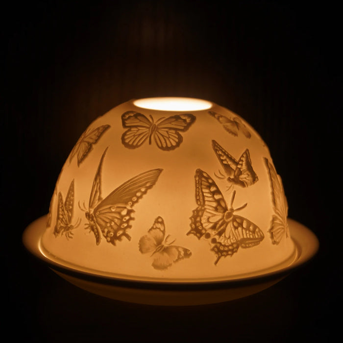 Cello - Butterflies Tealight Dome