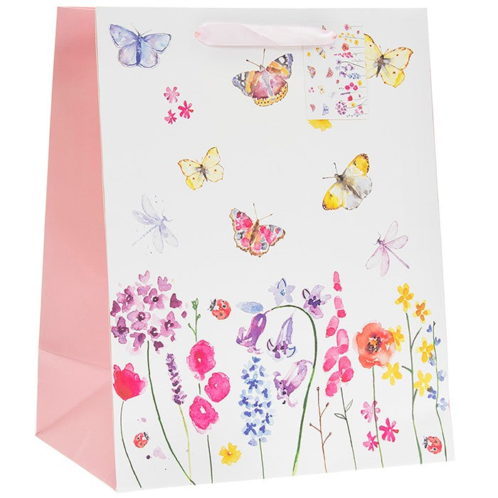 Butterfly Garden Gift Bag - Large