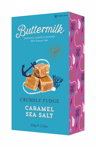 Buttermilk Caramel Sea Salt Fudge