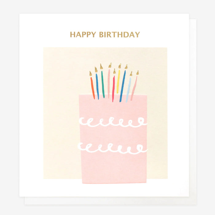 Caroline Gardner Cake Birthday Card