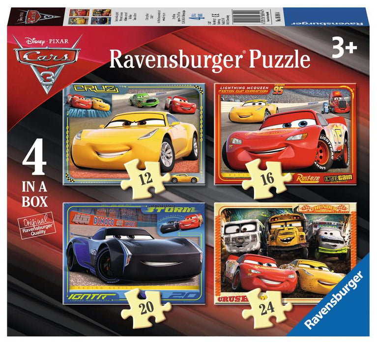 Ravensburger Cars 4 in a Box Puzzle