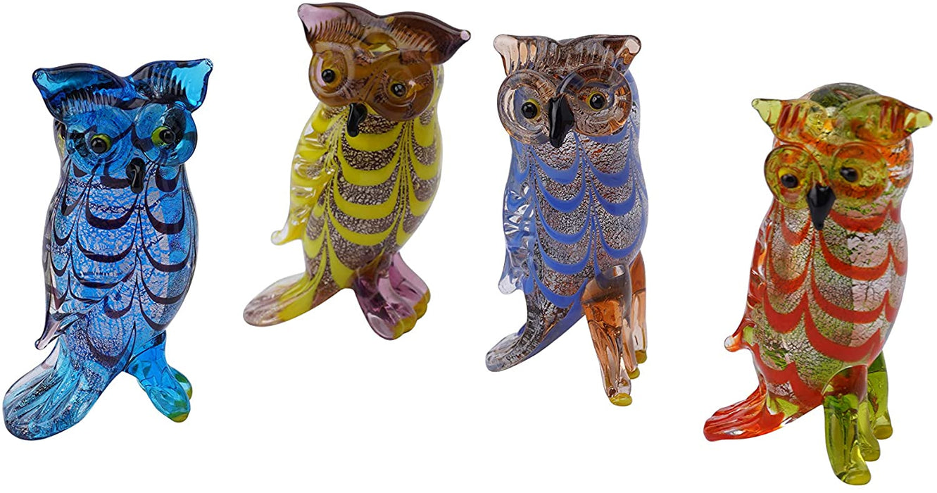 Glass Owl Ornament