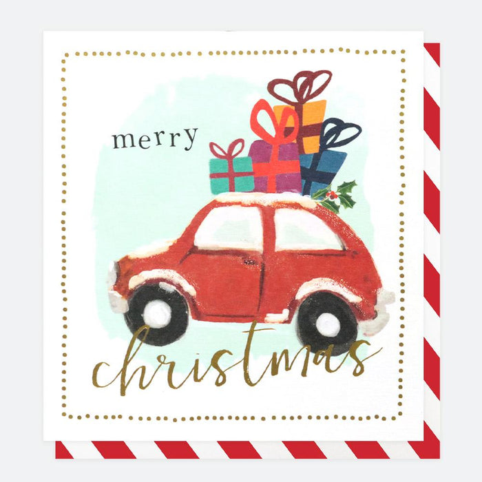 Caroline Gardner Charity Christmas Cards (Pack of 8) - Car