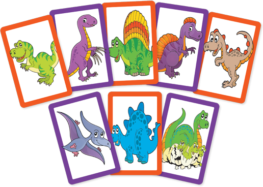 Cheatwell Games Snap & Pairs Dinosaurs
