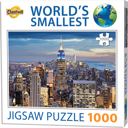 Cheatwell Games World's Smallest 1000pc Jigsaw Puzzle - New York