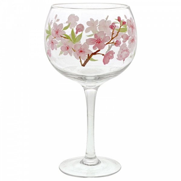 Cherry Blossom Copa Gin Glass