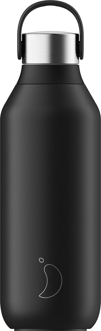Chilly's Bottle 500ml Series 2 Abyss Black — Maple Gifts