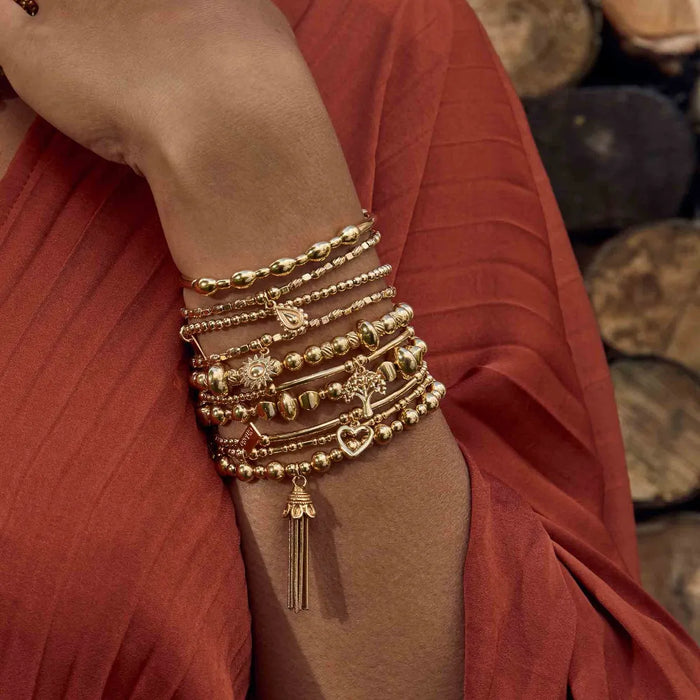 Chlobo Cute Mini Heart Tree of Life Bracelet