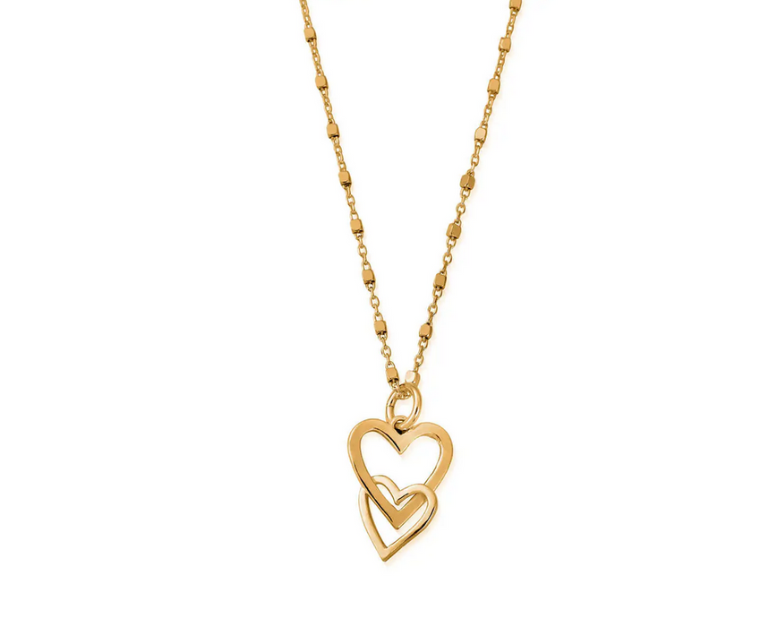 ChloBo Interlocking Love Heart Necklace