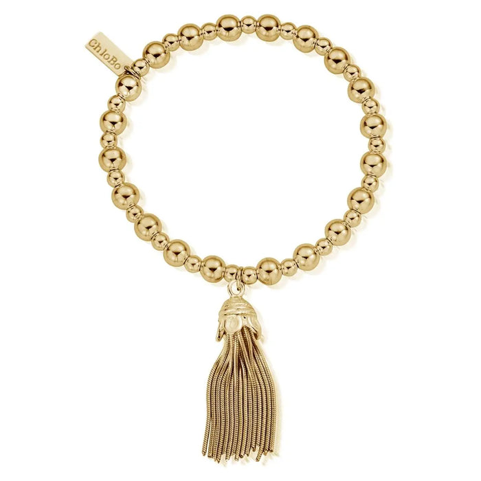 Chlobo Mini Small Ball Tassel Bracelet