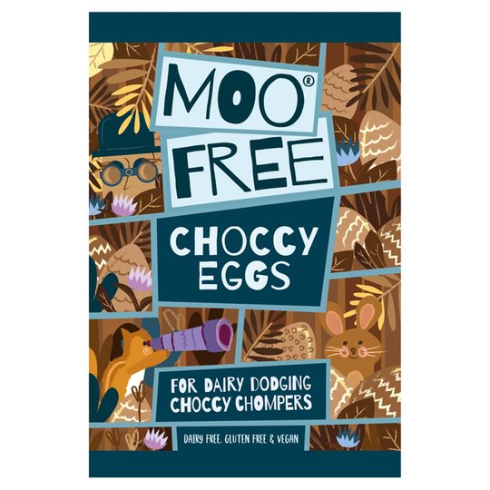 Moo Free Choccy Eggs