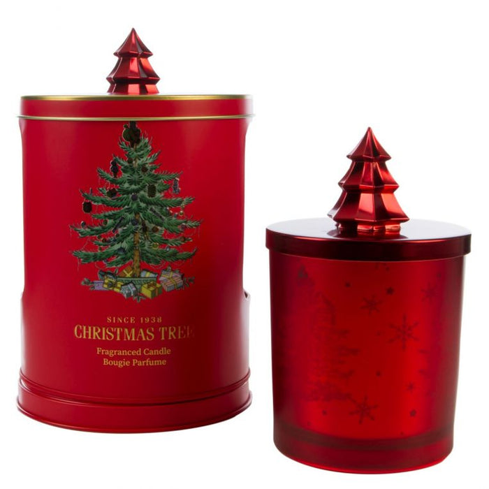 Wax Lyrical Christmas Tree Candle In Musical Tin