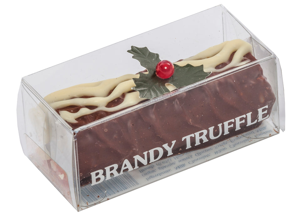 Quiggins Brandy Truffle Yule Log