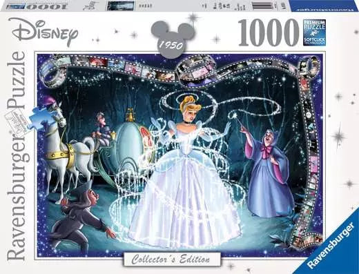Ravensburger Disney Collector's Edition Cinderella, 1000 Piece Jigsaw Puzzle