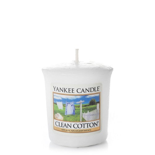 Yankee Candle Votive Candle Clean Cotton