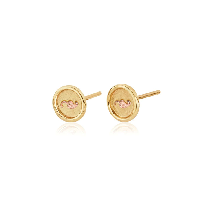 Clogau Gold Tree of Life Insignia Stud Earrings