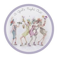 Berni Parker Coaster - A Girls Night Out