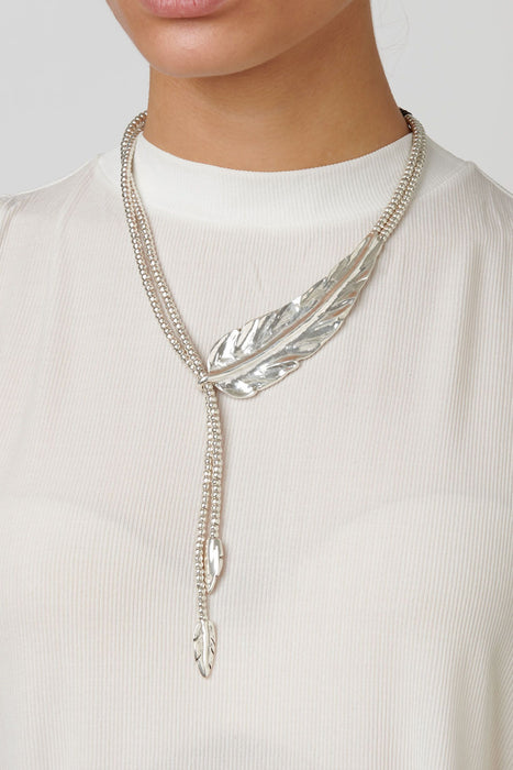 UNOde50 Necklace with Feather
